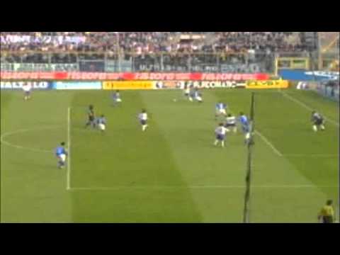 Serie A 2000-2001, day 03 Brescia - Fiorentina 1-1 (Hubner, Leandro)