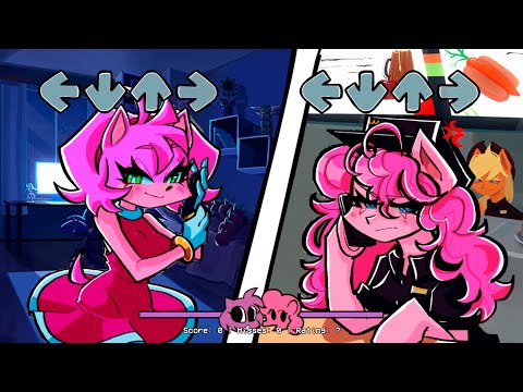 Hungry but Amy and Pinkie Pie Sings it [COVER/RESKIN]