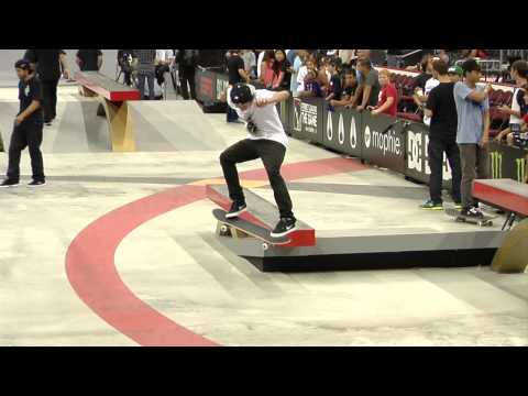 Street League 2012: Luan Oliveira Championship Practice Quick Clip