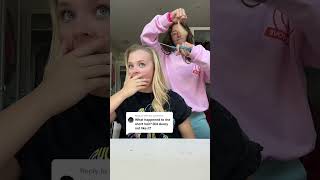 JoJo Siwa Replying to @mkrob  @averycyrus 💇🏼‍♀️ she likes my long hair and my shortie hair!!!🫶🏼