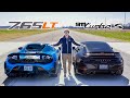 DRAG RACE: McLaren 765LT vs Porsche 911 Turbo S