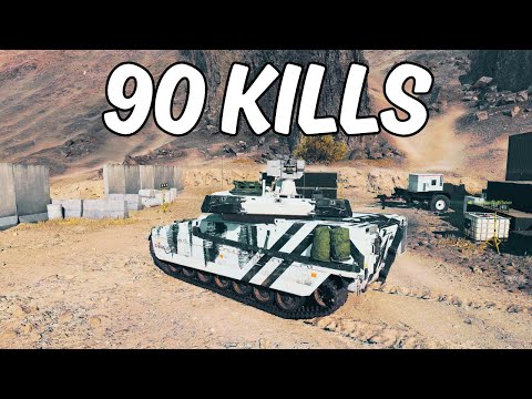 Battlefield 6 — CRAZY 90 Kills CV90 Squad Game [Driver + Gunner] 