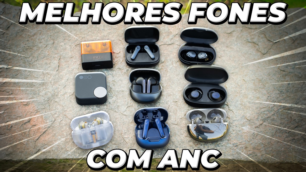 TOP 10 FONES SEM FIOS COM ANC PARA TODOS OS GOSTOS e BOLSOS!