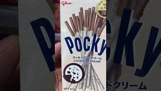 POCKY COOKIES AND CREAM #shorts