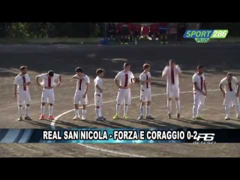 Campionato di Promozione Girone A: Real S.Nicola-Forza e Coraggio 0-2