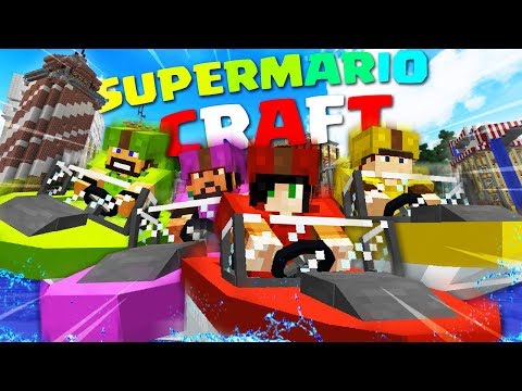 DISASTRO NELLA CORSA SUL MOTOSCAFO - Minecraft ITA - SUPER MARIO CRAFT w/ Tear Tech Hemerald