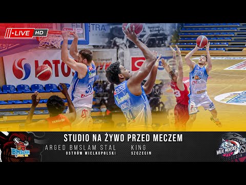Studio na żywo przed meczem Arged BMSLAM Stal - King Szczecin