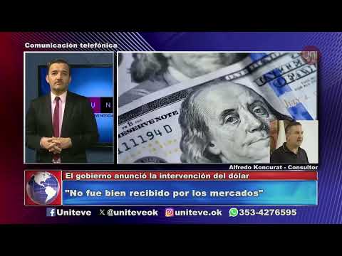 El gobierno anunció la intervención del dólar