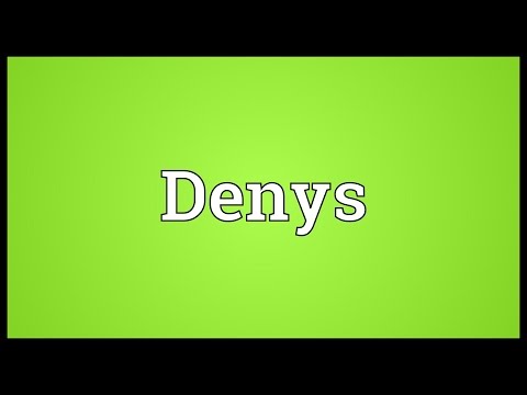 Denys Meaning