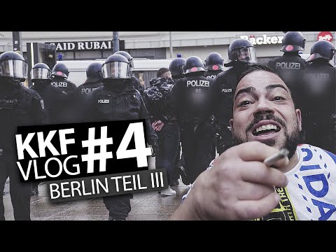 Zu brutal für Berlin? Verhaftet auf Demo... KKF VLOG #4 Berlin Teil III | KINGKAAN545