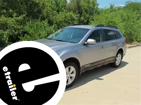 etrailer | DIY Install: Curt Trailer Hitch Receiver on your 2011 Subaru Outback Wagon