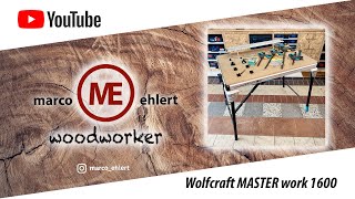 Wolfcraft MASTER work 1600 - Der Multifunktionstisch für den Heim- und Handwerker