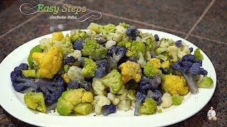 Tasty, Delicious Cauliflower Oil-Free Vegan Recipe | Cooking Frozen Cauliflower in Air Fryer