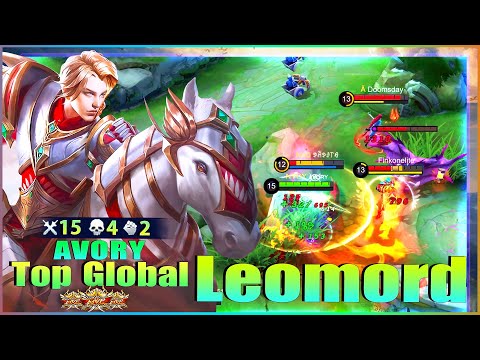 Leomord Super Aggressive Mode! Top Global Leomord Gameplay by AVORY ~ Mobile Legends