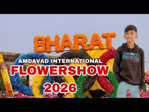 *“Ahmedabad’s Biggest Flower Show | 2026 Highlights 🌺🌻”* #flowershow #2026 #ahmedabad 
