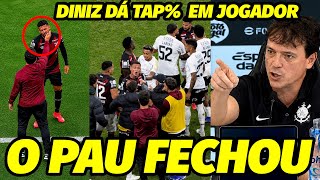A ATITUDE ABSURDA DE DINIZ COM JOGADOR DO ATLHETICO QUE FEZ O CLIMA FECHAR APÓS GESTO INACEITÁVEL 