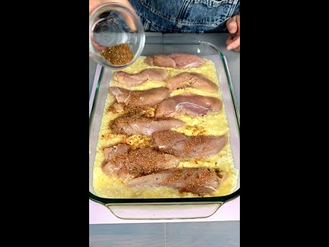 No Peek Chicken Dinner | Easy 5-Ingredient Baked Chicken & Rice