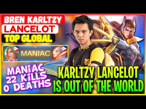 Karltzy Lancelot Is Out Of The World - BREN KarlTzy Lancelot - Mobile Legends Gameplay And Build