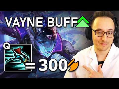 VAYNE BUFFATA: ORA È PIÙ FORTE CHE MAI (Q 115% scaling!?)