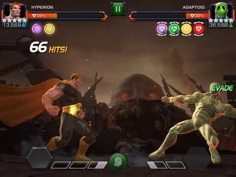 Variant 2 : Chapter 2.1 : Hyperion vs Science Adaptoid boss solo ( Marvel contest of champions)