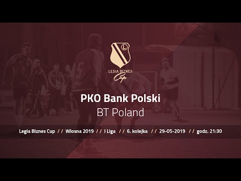 Skrót spotkania PKO Bank Polski - BT Poland ( Legia Biznes Cup Wiosna 2019 )