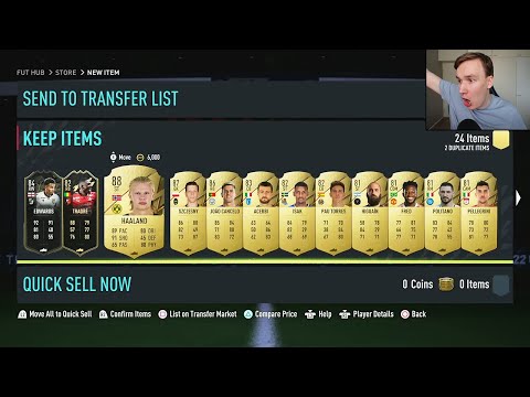 OSTIN 11 X 100K PAKETTIA JA SAIN NÄMÄ KAIKKI! - FIFA 22