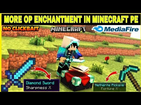 More Enchantment for Minecraft pocket edition | X Enchantment for Minecraft PE | in hindi