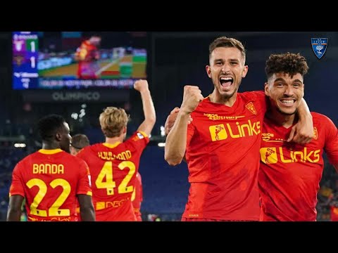 U.S. Lecce: HL Lazio 2 - Lecce 2  trentacinquesima giornata Serie A TIM