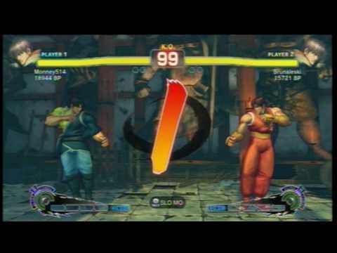 SSF4 [A vs A]: Monney514(#4 Guy) vs Brunaleski(#13 Guy) Ep.252