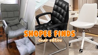 ☁️shopee finds 🛒 Study & Office Chair Edition with Good Reviews ☁️