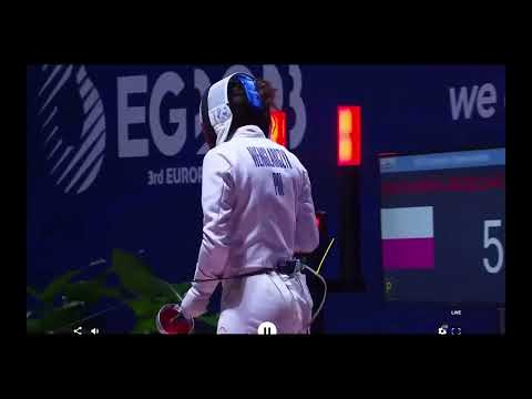 European Games 2023 SWE - GOLD - Martyna Swatowska-Wenglarczyk POL v Dzhoan Feybi-Bezhura UKR