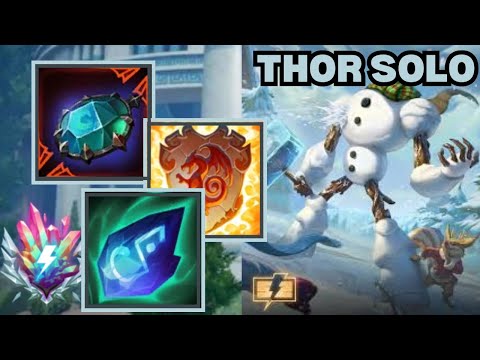Stone Of Binding Guud??! - Thor Deity Solo Smite 2 Gameplay