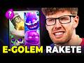 ROCKET CYCLE With ELIXIR GOLEM I M Speechless Clash Royale German