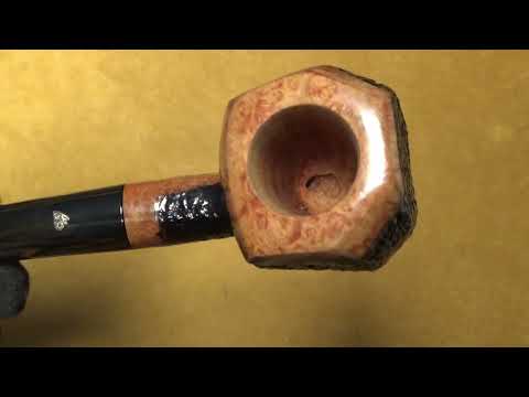 Pipa Viprati sabbiata - Light Bent Panel Pot (VI148)