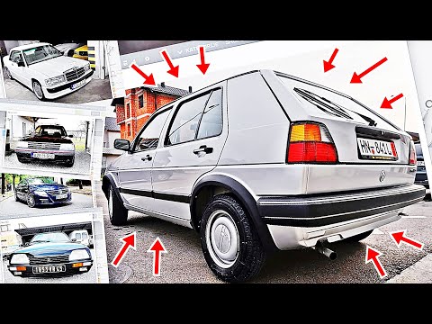 GOLF 2 KAO IZ SALONA, GTI 16V, 190 2.3 16V, CORRADO G60 I JOŠ MNOGO KULTNIH AUTA NA NAŠIM OGLASIMA