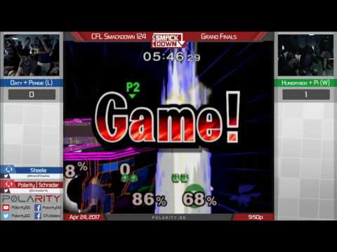 CFL Smackdown 124 Melee - Oaty + Pengie vs Hungrybox + Pi - Doubles Grand Finals