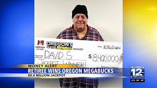 Retiree wins Oregon megabucks