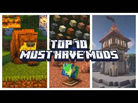 My TOP 10 Minecraft Mods To Make Survival Even Better!