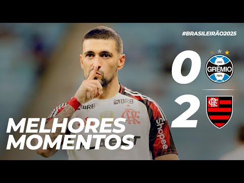Grêmio 0 x 2 Flamengo | Highlights | Brazilian Championship 13/04