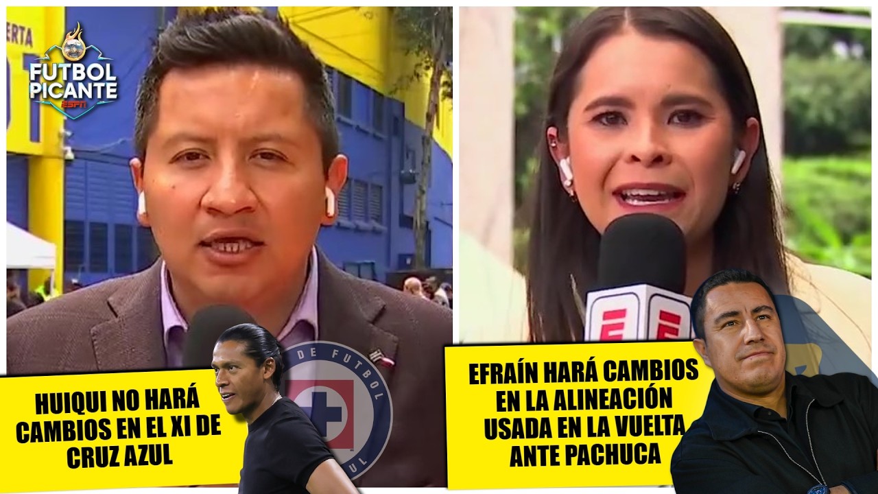Asi saldrán CRUZ AZUL y PUMAS para CHOQUE de IDA de la GRAN FINAL del CLAUSURA 2026 | Futbol Picante