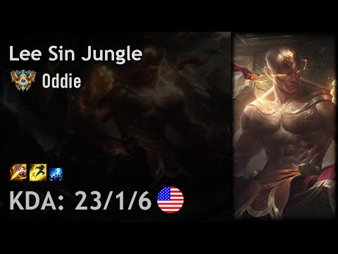 Lee Sin Jungle vs Kha'Zix - Oddie - NA Challenger Patch 7.11