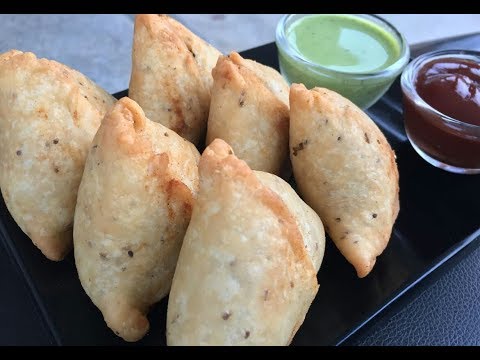 Samosa by cooking with girija/how to make Samoa at home/sambosa
