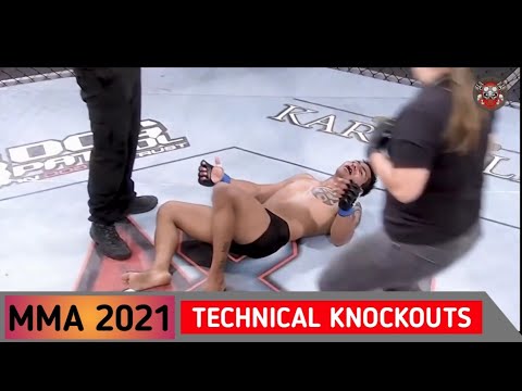 8 Minutes of Technical Knockouts of MMA 2021