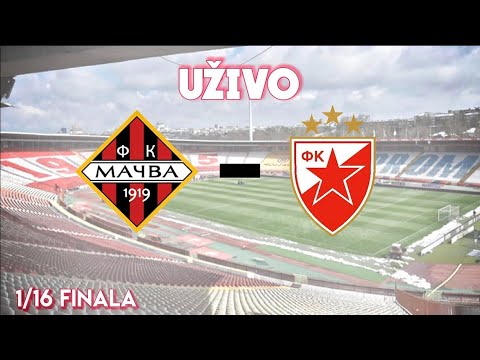 Uživo | FK Mačva Šabac - FK Crvena zvezda | 1/16 finala Kupa Srbije