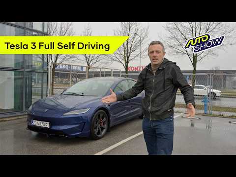 Dan kada prestajemo voziti je tu. Tesla 3 Full self driving - Jura se fura