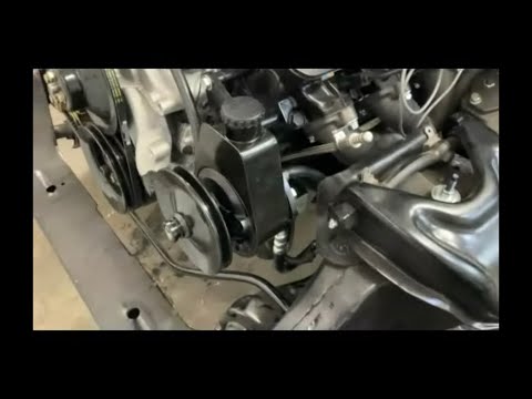 Borgeson power steering kit installation. 1964 Galaxie build part 12