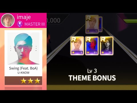 [SuperStar SM] U-KNOW - Swing (Feat. BoA) 🥴🍷 Hard mode All Perfect