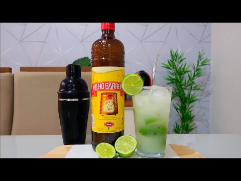 A MELHOR CAIPIRINHA E MAIS FÁCIL DO MUNDO