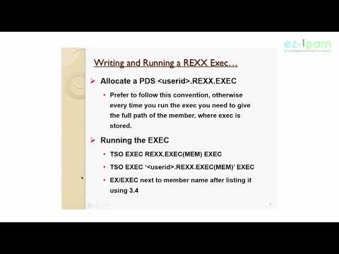 REXX  Intro Video #rexx