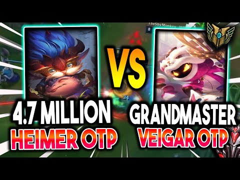 4.7 MILLION HEIMERDINGER VS GRANDMASTER VEIGOD BOTLANE! MODERN YORDLE WARFARE? - League of Legends
